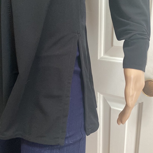 Saks Fifth Avenue Gottex Black Button Front Long Sleeve Size M. - Picture 6 of 11